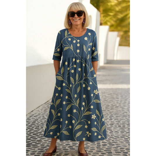 Celestia | Relaxed Maxi Dress by Gavro Sydney