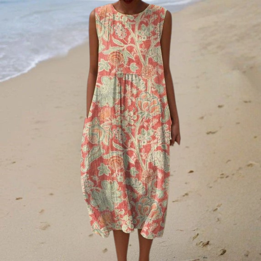 Lunara | Floral Summer Dress by Gavro Sydney