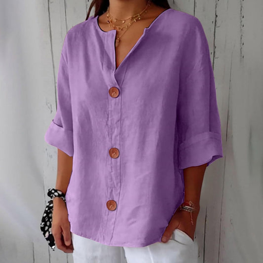 Fiora | Breezy Classic Everyday Blouse by Gavro Sydney